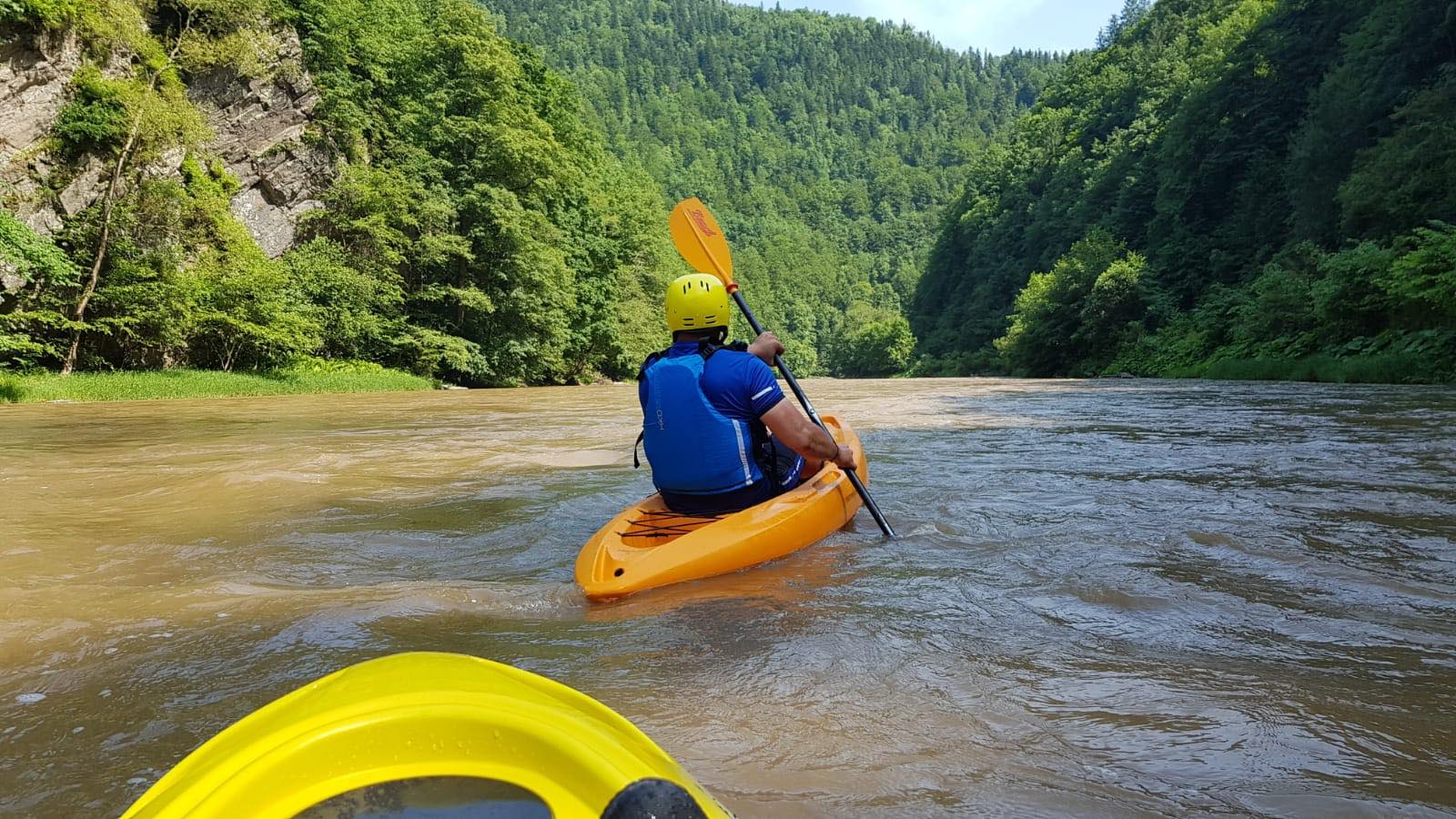 Ture de caiac pe râul Bistrița